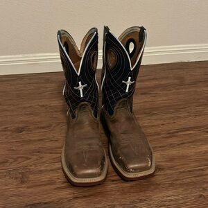 Men’s Twsited X Square Toe Steel Toe Work Boot Size 11B